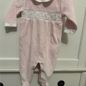 Charming Pink Footed Baby One Piece